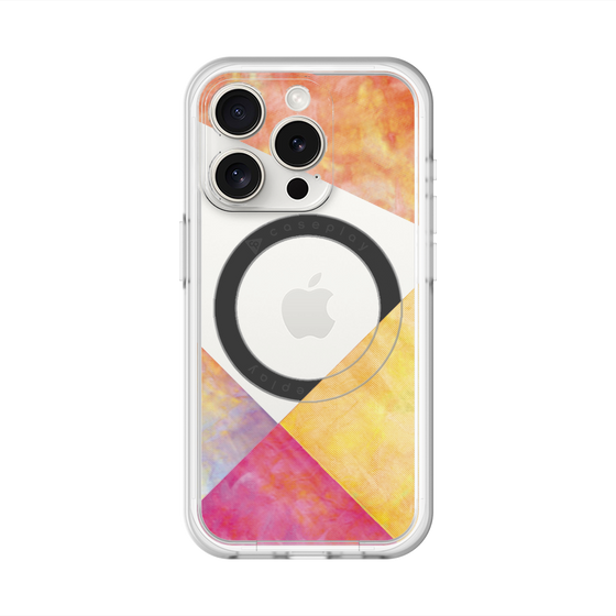 スリムプロテクションプレミアムケース with MagSafe［ 朝焼けパステルパレット - Mix ］