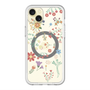スリムプロテクションプレミアムケース with MagSafe［ キュートな花柄 ］