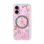 スリムプロテクションプレミアムケース with MagSafe［ キュートな花柄 ］