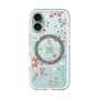 スリムプロテクションプレミアムケース with MagSafe［ キュートな花柄 ］