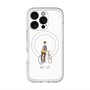 スリムプロテクションプレミアムケース with MagSafe［ Dont stop - White ］