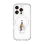 スリムプロテクションプレミアムケース with MagSafe［ Dont stop - White ］