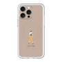 スリムプロテクションプレミアムケース with MagSafe［ Never Mind - Beige ］