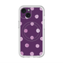 スリムプロテクションプレミアムケース with MagSafe［ 水彩ドット・レトロカラー - Purple ］