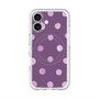 スリムプロテクションプレミアムケース with MagSafe［ 水彩ドット・レトロカラー - Purple ］