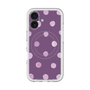スリムプロテクションプレミアムケース with MagSafe［ 水彩ドット・レトロカラー - Purple ］