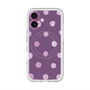 スリムプロテクションプレミアムケース with MagSafe［ 水彩ドット・レトロカラー - Purple ］