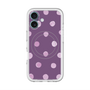 スリムプロテクションプレミアムケース with MagSafe［ 水彩ドット・レトロカラー - Purple ］