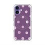 スリムプロテクションプレミアムケース with MagSafe［ 水彩ドット・レトロカラー - Purple ］