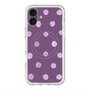 スリムプロテクションプレミアムケース with MagSafe［ 水彩ドット・レトロカラー - Purple ］