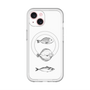 スリムプロテクションプレミアムケース with MagSafe［ Coexist No.1 - White ］