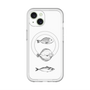 スリムプロテクションプレミアムケース with MagSafe［ Coexist No.1 - White ］