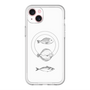スリムプロテクションプレミアムケース with MagSafe［ Coexist No.1 - White ］