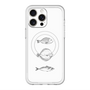 スリムプロテクションプレミアムケース with MagSafe［ Coexist No.1 - White ］