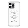 スリムプロテクションプレミアムケース with MagSafe［ Coexist No.1 - White ］