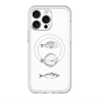 スリムプロテクションプレミアムケース with MagSafe［ Coexist No.1 - White ］