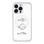 スリムプロテクションプレミアムケース with MagSafe［ Coexist No.1 - White ］