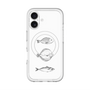 スリムプロテクションプレミアムケース with MagSafe［ Coexist No.1 - White ］