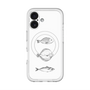 スリムプロテクションプレミアムケース with MagSafe［ Coexist No.1 - White ］