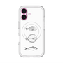 スリムプロテクションプレミアムケース with MagSafe［ Coexist No.1 - White ］