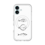スリムプロテクションプレミアムケース with MagSafe［ Coexist No.1 - White ］