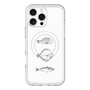 スリムプロテクションプレミアムケース with MagSafe［ Coexist No.1 - White ］