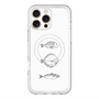 スリムプロテクションプレミアムケース with MagSafe［ Coexist No.1 - White ］