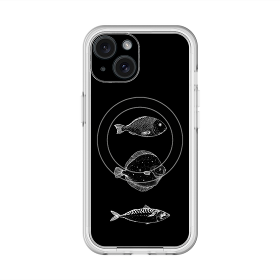 スリムプロテクションプレミアムケース with MagSafe［ Coexist No.1 - Black ］