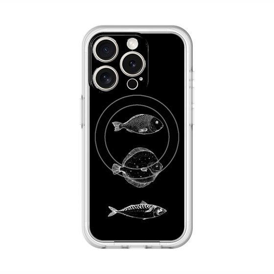 スリムプロテクションプレミアムケース with MagSafe［ Coexist No.1 - Black ］