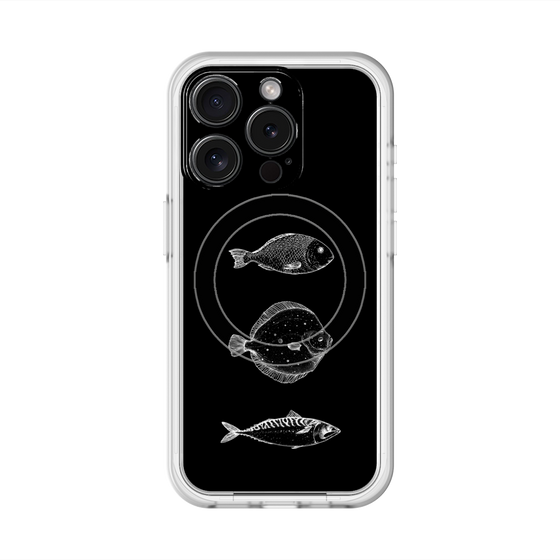 スリムプロテクションプレミアムケース with MagSafe［ Coexist No.1 - Black ］