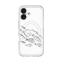 スリムプロテクションプレミアムケース with MagSafe［ Coexist No.2 - White ］