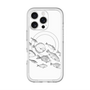 スリムプロテクションプレミアムケース with MagSafe［ Coexist No.2 - White ］
