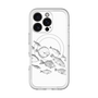 スリムプロテクションプレミアムケース with MagSafe［ Coexist No.2 - White ］