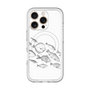 スリムプロテクションプレミアムケース with MagSafe［ Coexist No.2 - White ］