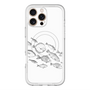 スリムプロテクションプレミアムケース with MagSafe［ Coexist No.2 - White ］
