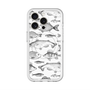 スリムプロテクションプレミアムケース with MagSafe［ Coexist No.3 - White ］