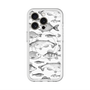 スリムプロテクションプレミアムケース with MagSafe［ Coexist No.3 - White ］