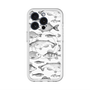 スリムプロテクションプレミアムケース with MagSafe［ Coexist No.3 - White ］