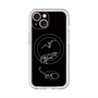 スリムプロテクションプレミアムケース with MagSafe［ Dinosaurs No.1 - Black ］