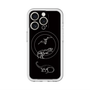 スリムプロテクションプレミアムケース with MagSafe［ Dinosaurs No.1 - Black ］