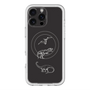 スリムプロテクションプレミアムケース with MagSafe［ Dinosaurs No.1 - Black ］