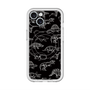 スリムプロテクションプレミアムケース with MagSafe［ Dinosaurs No.2 - Black ］