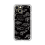スリムプロテクションプレミアムケース with MagSafe［ Dinosaurs No.2 - Black ］