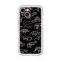 スリムプロテクションプレミアムケース with MagSafe［ Dinosaurs No.2 - Black ］