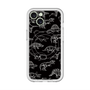 スリムプロテクションプレミアムケース with MagSafe［ Dinosaurs No.2 - Black ］