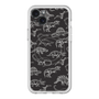 スリムプロテクションプレミアムケース with MagSafe［ Dinosaurs No.2 - Black ］