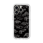 スリムプロテクションプレミアムケース with MagSafe［ Dinosaurs No.2 - Black ］
