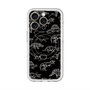 スリムプロテクションプレミアムケース with MagSafe［ Dinosaurs No.2 - Black ］