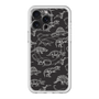 スリムプロテクションプレミアムケース with MagSafe［ Dinosaurs No.2 - Black ］