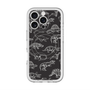 スリムプロテクションプレミアムケース with MagSafe［ Dinosaurs No.2 - Black ］